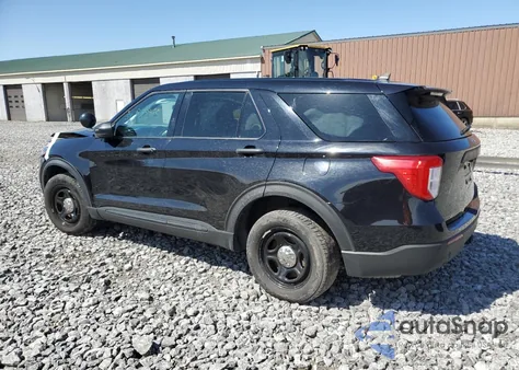 2023 Ford Explorer Police Interceptor from USA, damaged, VIN 1FM5K8AB5PGB12420